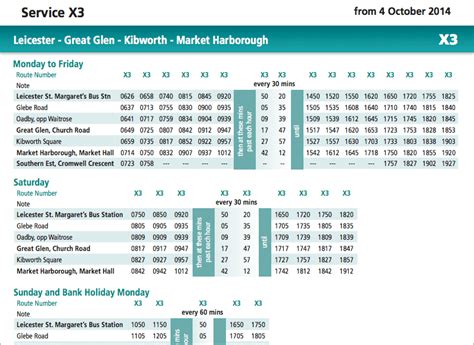 arriva bus routes and timetables.